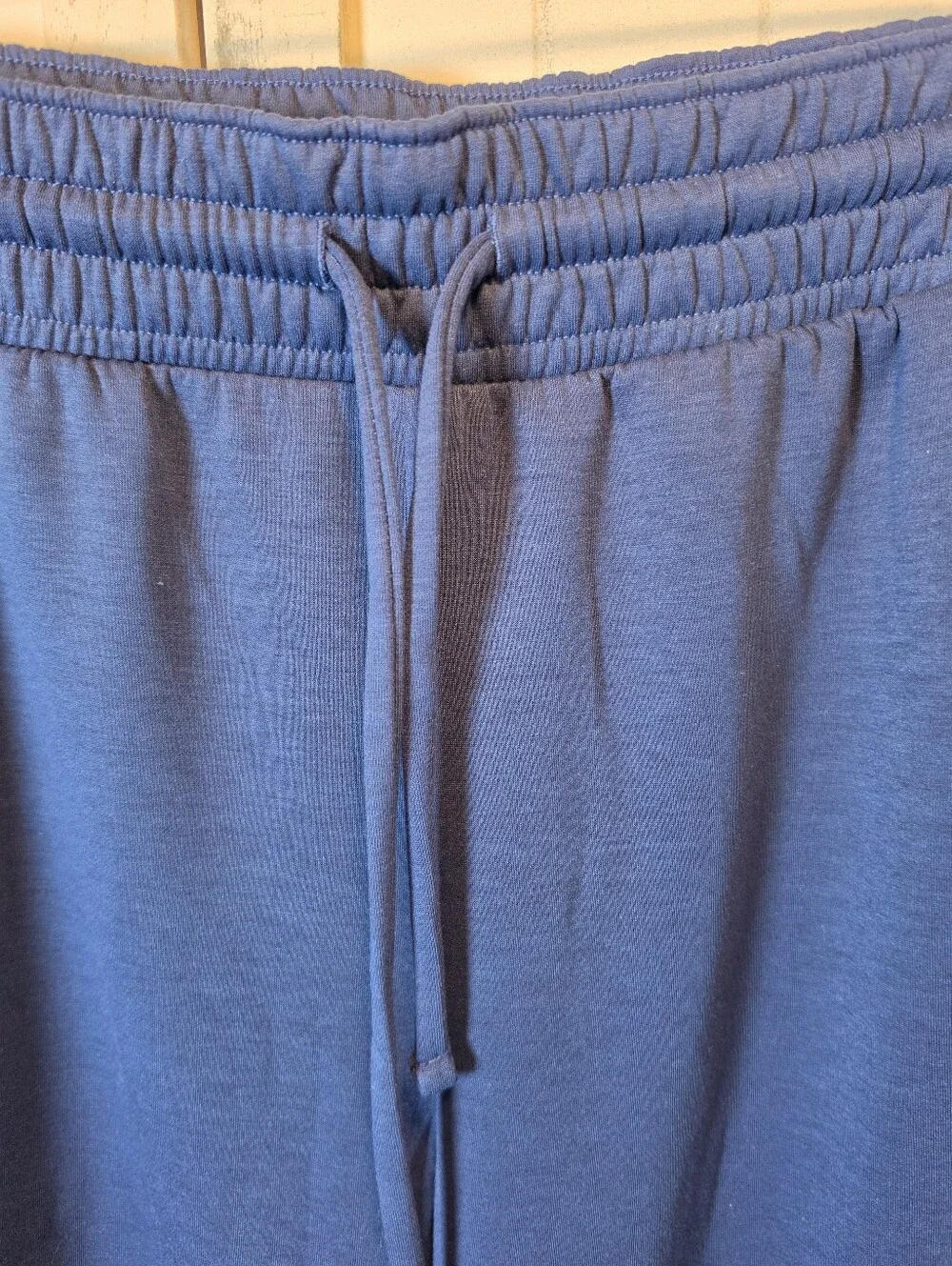 Zenana Wide-Leg Drawstring Pants in Blue